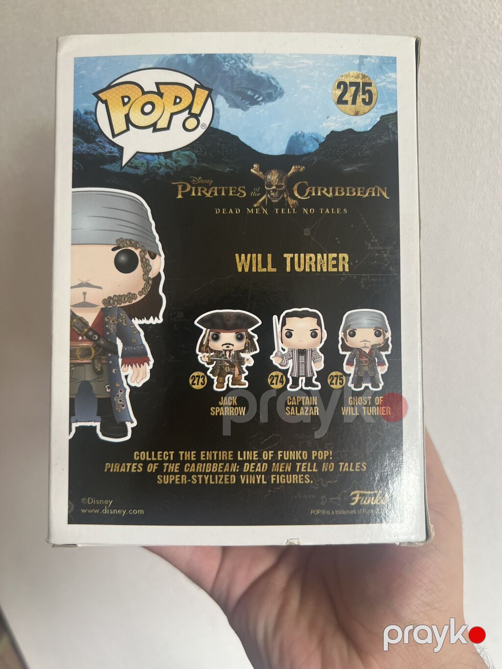 Funko Pop Pirates of the Caribbean – Will Turner (Ghost of Will — Oyuncaq figuraları, Bakı (3)