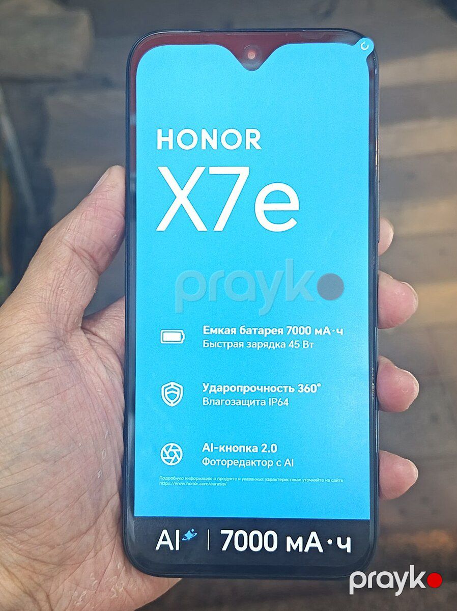 Honor X7e Black 256GB/6GB — Smartfonlar, Bakı (2)