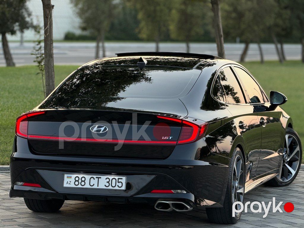 Hyundai Sonata, 1.6 L, 2021 il, 51 000 km — Avtomobillər, Bakı (9)