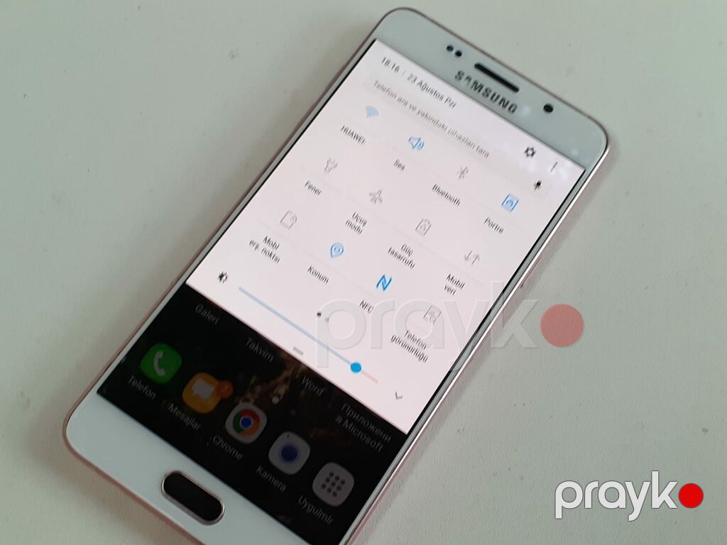 Samsung Galaxy A5 2016, 16 GB, rəng - Ağ, Zəmanət, Düyməli, Sensor — Samsung, Gəncə (5)