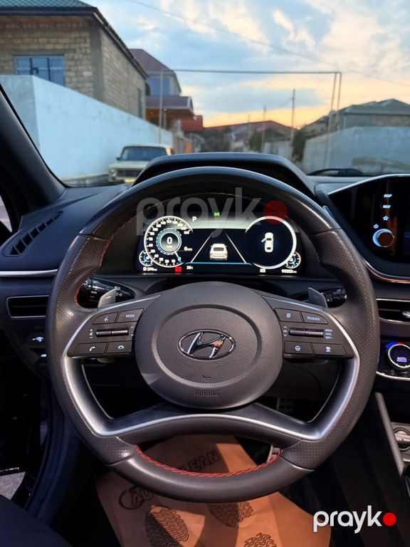 Hyundai Sonata, 1.6 L, 2021 il, 99 300 km — Avtomobillər, Bakı (9)