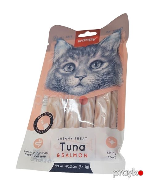 Krem-ləzzət Wanpy Tuna Salmon, 70 q — Bakı