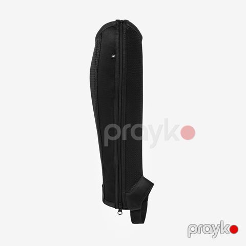 Böyüklər üçün atçılıq qamaşları Fouganza Mesh 100, qara, uzun ölçü S, Dec_5054572 — Bakı
