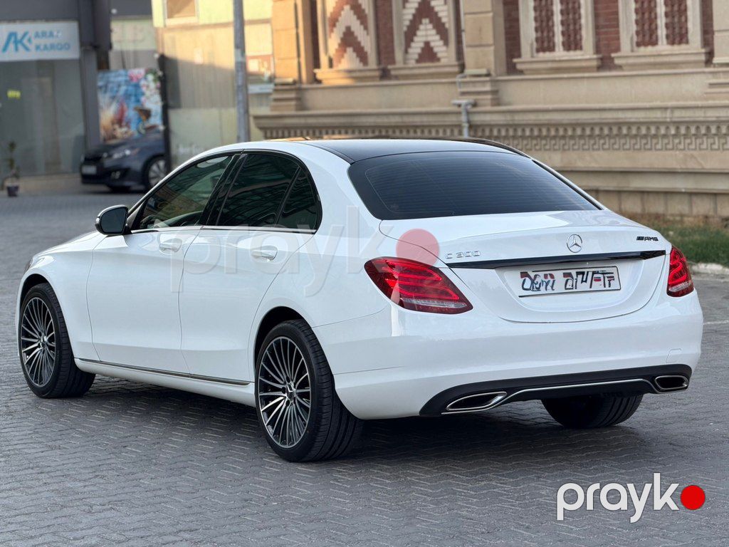 Mercedes C 300, 2.0 L, 2015 il, 201 000 km — Avtomobillər, Bakı (10)