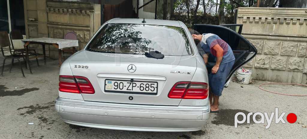 Mercedes E 320, 3.2 L, 2000 il, 494 021 km — Avtomobillər, Bakı (2)