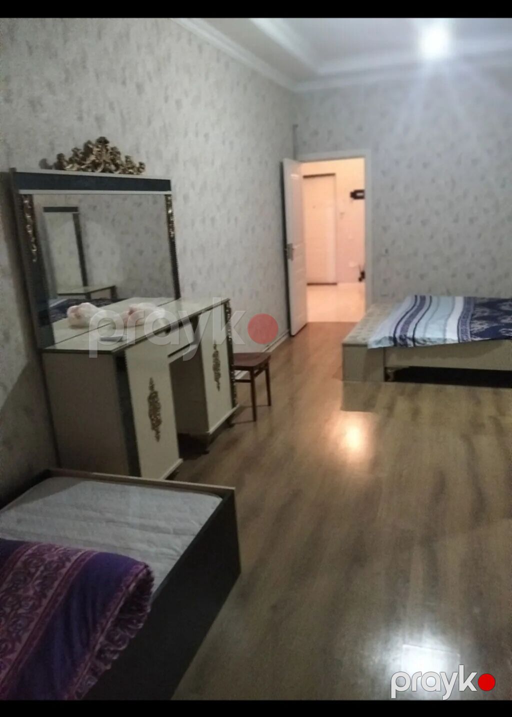 2 otaqlı mənzil – tam mebellə - Plan: geniş yataq otağı və — Mənzil, Sumqayıt (4)