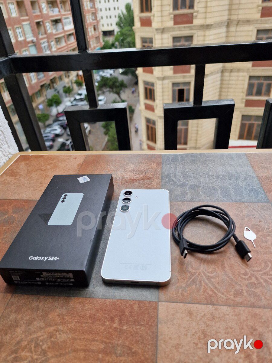 Samsung Galaxy S24+ Marble Grey 256GB/12GB — Smartfonlar, Bakı (5)
