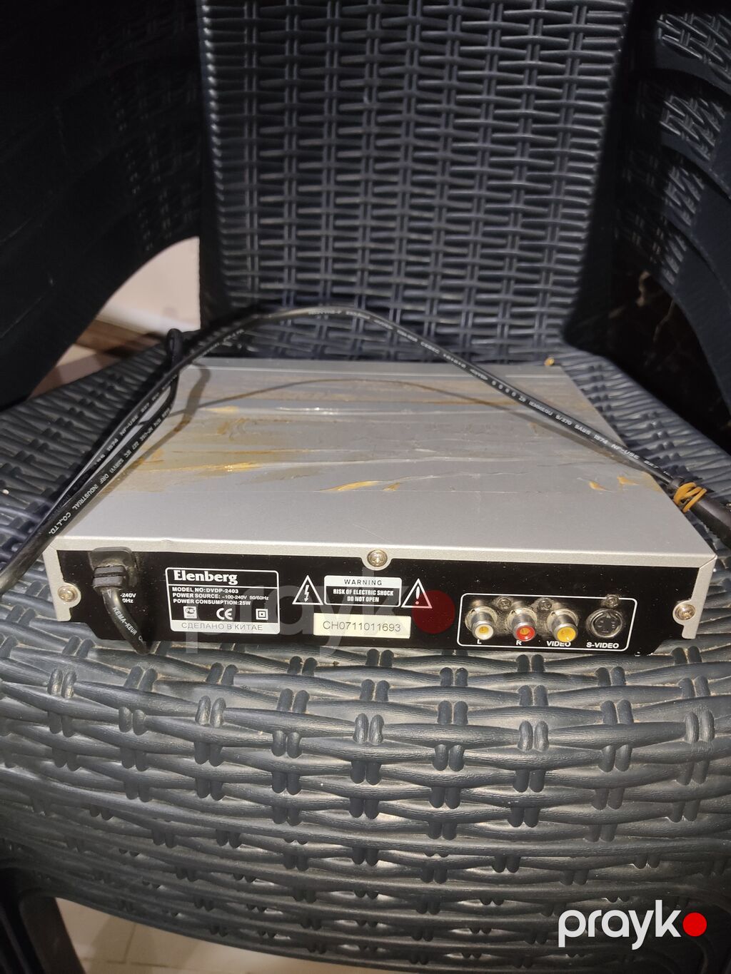 Elenberg DVD Pleyer – Model D VDP-2403 - Disk formatları: DVD, VCD — DVD pleyer, Bakı (5)