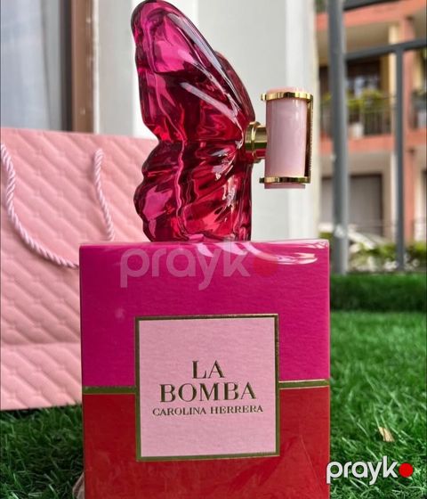 La bomba parfum 80ml Dubay istehsalidi qaliciliqi 10.12 saatdi — Bakı