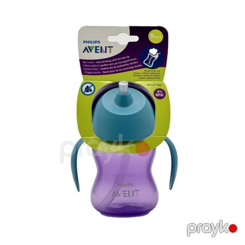 Borucuqlu fincan Avent, mavi, 200 ml, 9+ ay — Bakı