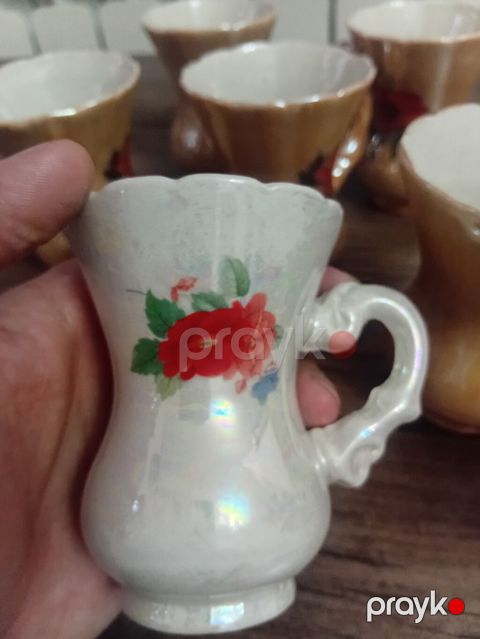 Fincanlar, rəng - Ağ, Keramika, Ssri — Bakı