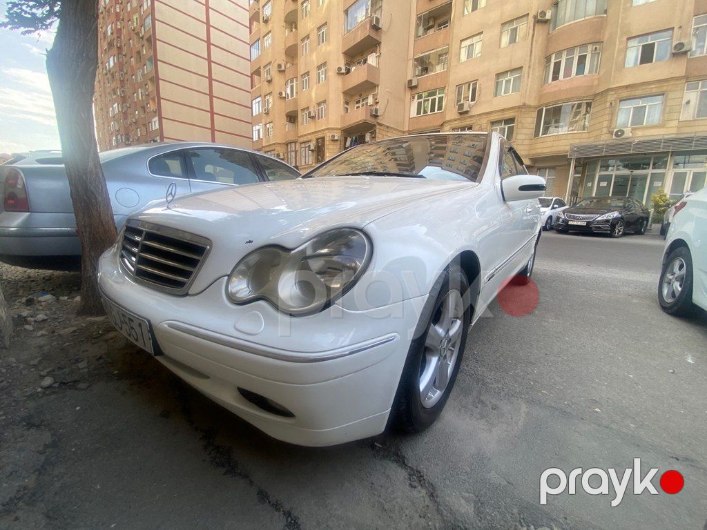 Mercedes C 240, 2.6 L, 2002 il, 395 000 km — Avtomobillər, Bakı (2)