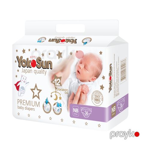 Uşaq bezi YokoSun NewBorn, 36 əd — Bakı