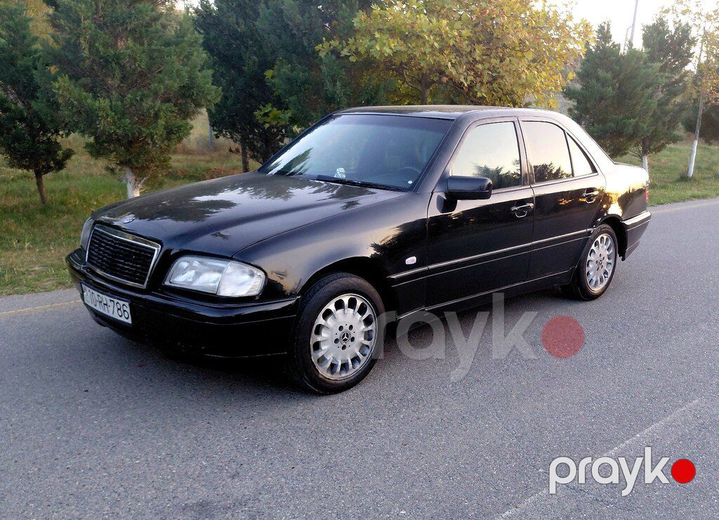 Mercedes C 180, 1.8 L, 1998 il, 239 601 km — Avtomobillər, Bakı (9)