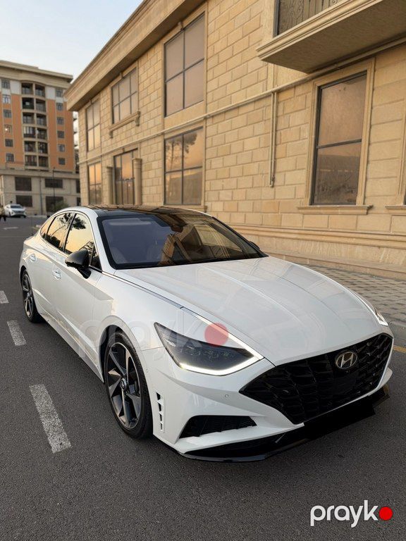 Hyundai Sonata, 1.6 L, 2021 il, 78 000 km — Avtomobillər, Bakı (5)