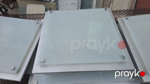 Şüşə panel dəsti + elektrik su qızdırıcısı - Şüşə panellər: Kvadrat — Bakı