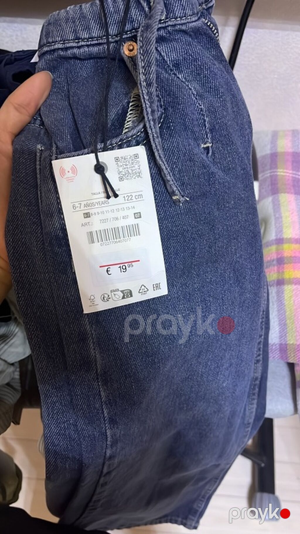 Zara şalvar 6-7 yaş. Təzədir zara ispaniyadan gətizdirilib — Uşaq geyimi, Bakı (2)