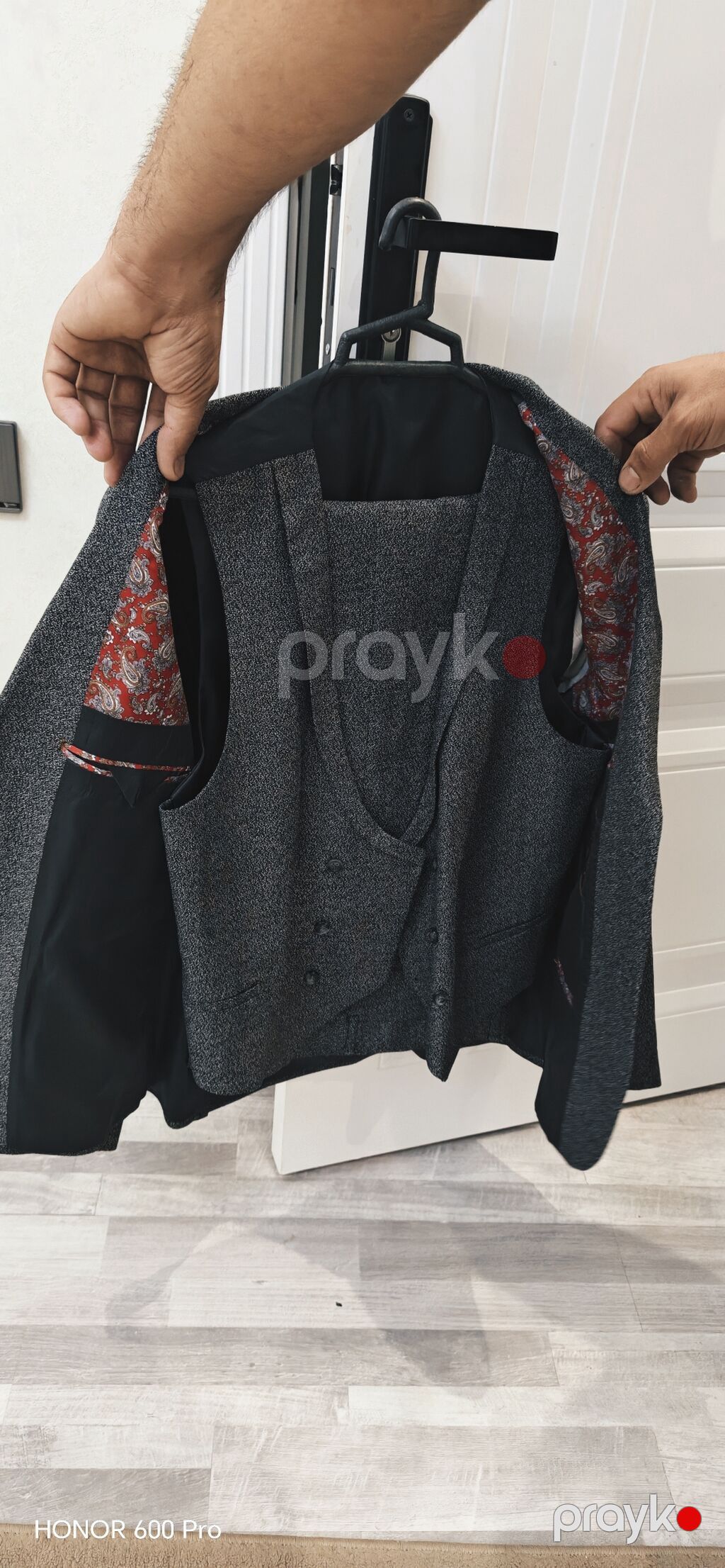 Format Men’s Wear kişi dəst kostyum – pencək + jilet - Model: Slim — Kostyum, Bakı (2)