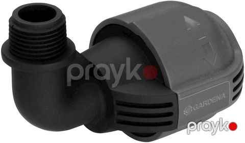 L-tipli birləşdirici Gardena 2780-20 Quick & Easy xarici yiv ilə 25mm х 1/2 — Bakı