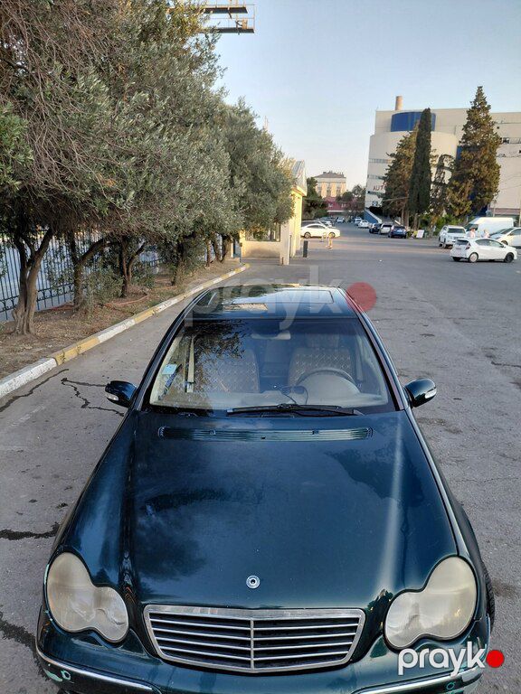 Mercedes C 200, 2.0 L, 2002 il, 435 000 km — Avtomobillər, Bakı (2)