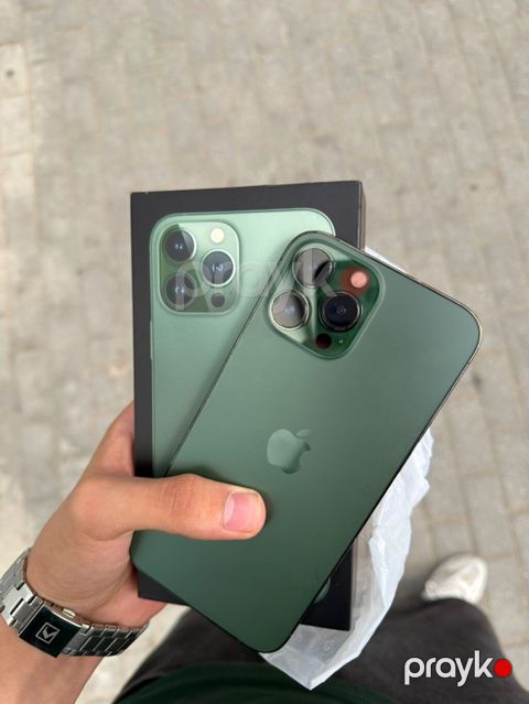 IPhone 13 Pro, Alpine Green, Face ID — Bakı