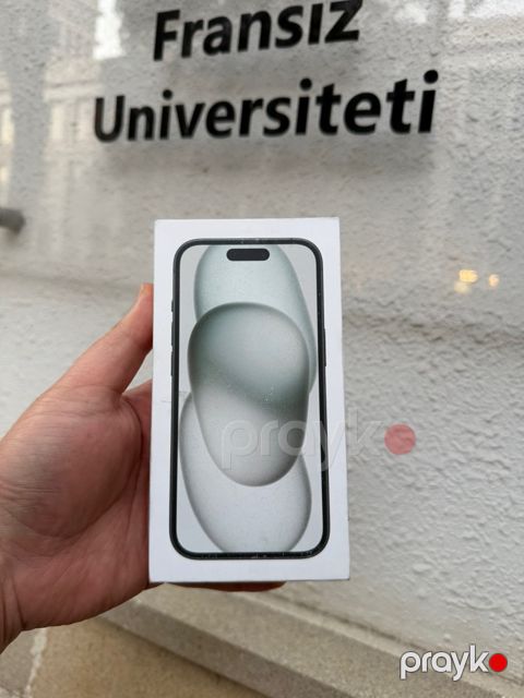 Apple iPhone 15 Black 128GB/6GB — Bakı