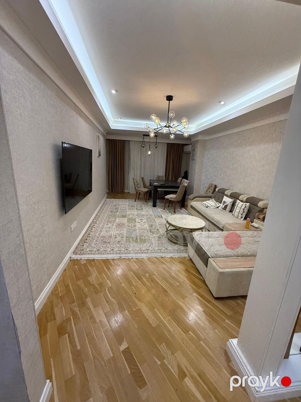 4 otaqlı, Yeni tikili, 150 kv. m — Mənzil, Saray (10)
