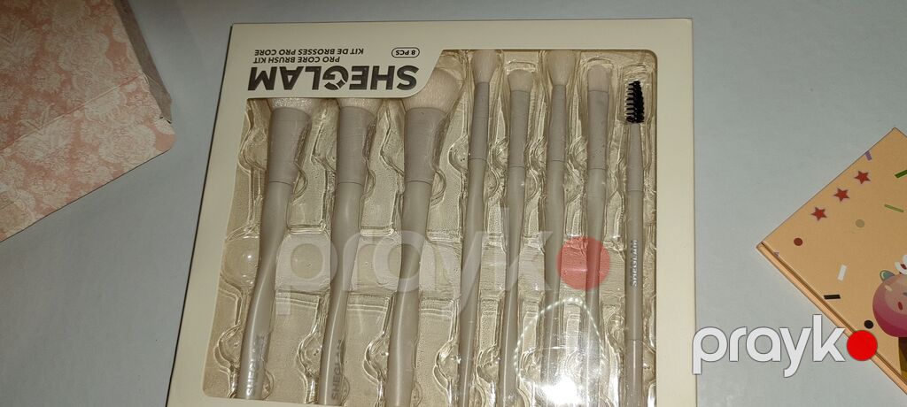 Sheglam Pro Core Brush Kit – 8 ədəd Təsvir: - Göz və üz makiyajı üçün — Makiyaj, Bakı (2)