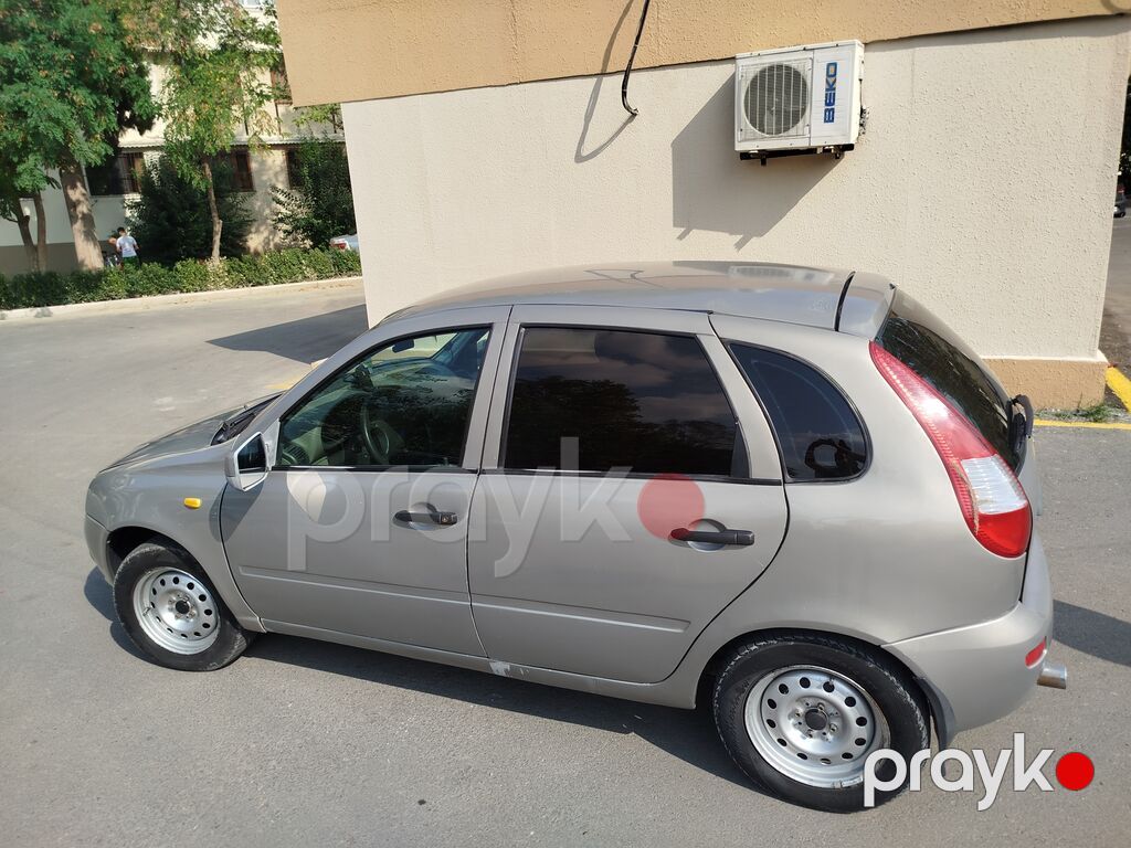 Lada Kalina hatchback - Korpus: 5 qapılı hatchback, gümüşü rəng — Avtomobillər, Gəncə (4)