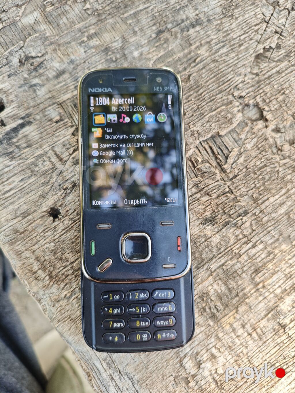 Nokia N86 8Mp, 8 GB, rəng - Qara, Düyməli — Nokia, Naxçıvan (2)