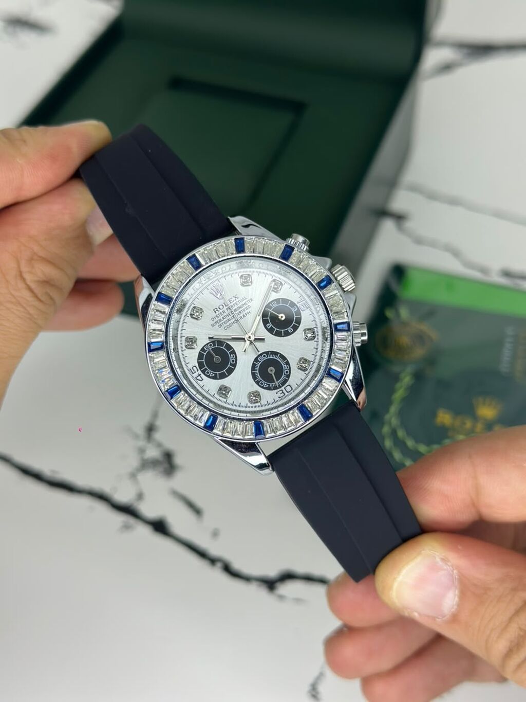 Yeni, Qol saatı, Rolex, rəng - Qara — Qol saatları, Bakı (3)