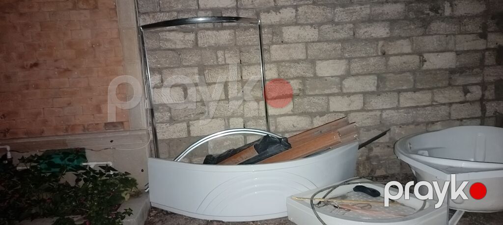 Künc hidro-masaj vannası – akril materialdan - Forma: künc tipli — Vannalar və jakuzi, Digah (2)