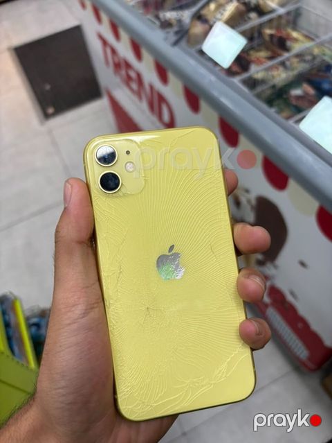 IPhone 11, 64 GB, Sarı, Face ID — Bakı