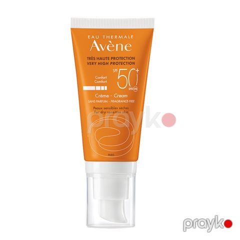 Günəşdən qorunma kremi Avene Solaire Creme SPF50+ Sans Parfum qoxusuz 50 ml — Bakı
