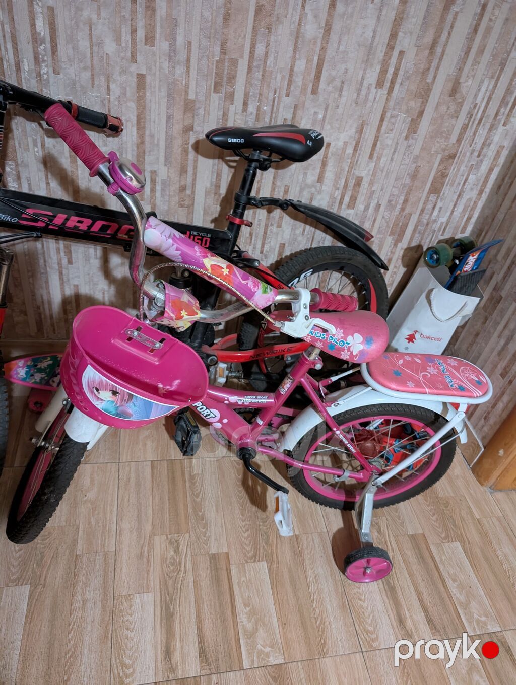 Uşaq velosipedi – Lada Sport, çəhrayı rəngli Xüsusiyyətlər: - Təkər — Uşaq velosipedləri, Bakı (2)