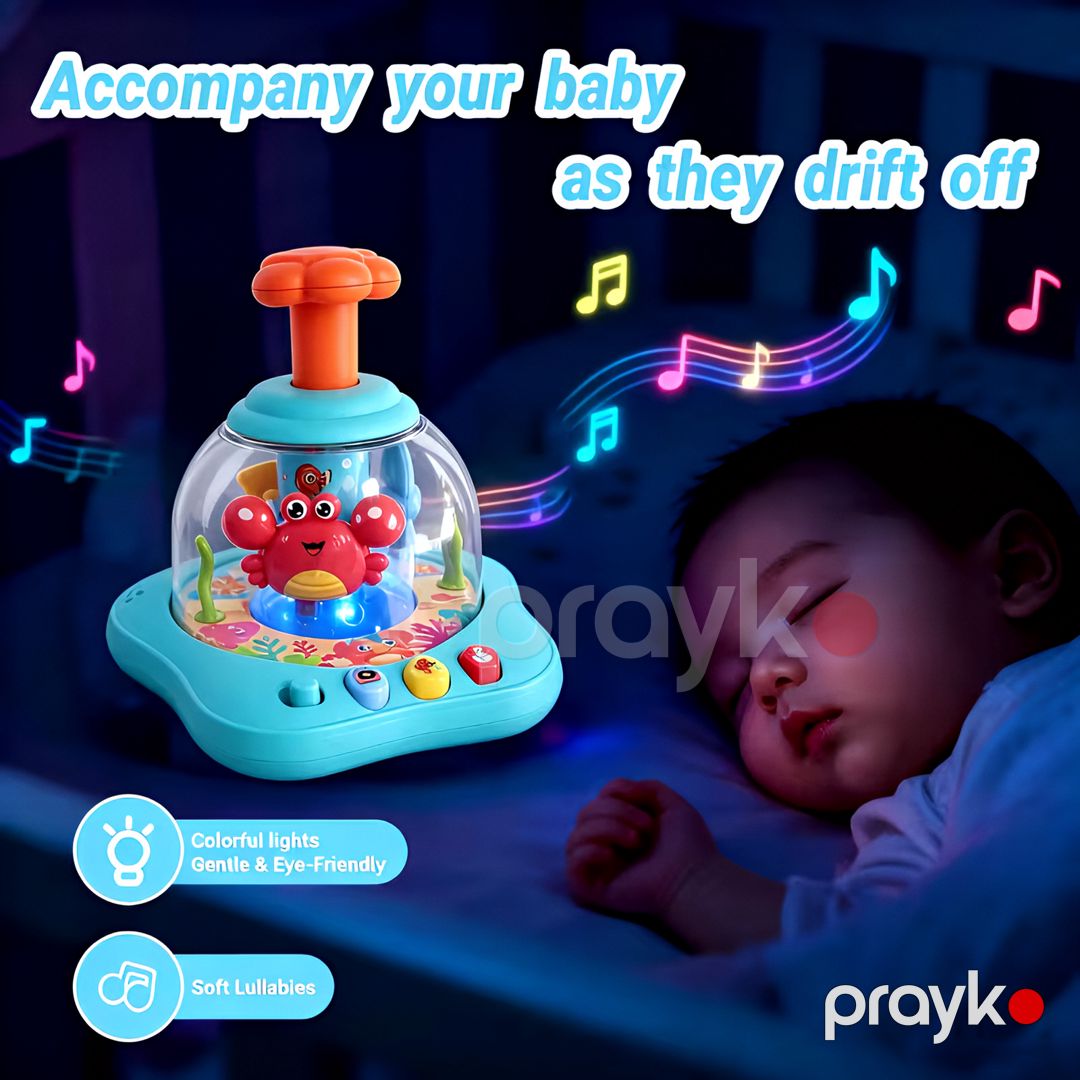 Körpələr üçün interaktiv musiqili oyuncaq Jialegu Toys, mavi — Mallar, Bakı (3)