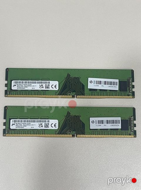 HP(Micron) 2x8GB(16GB) DDR4 3200Mhz CL22 — Bakı