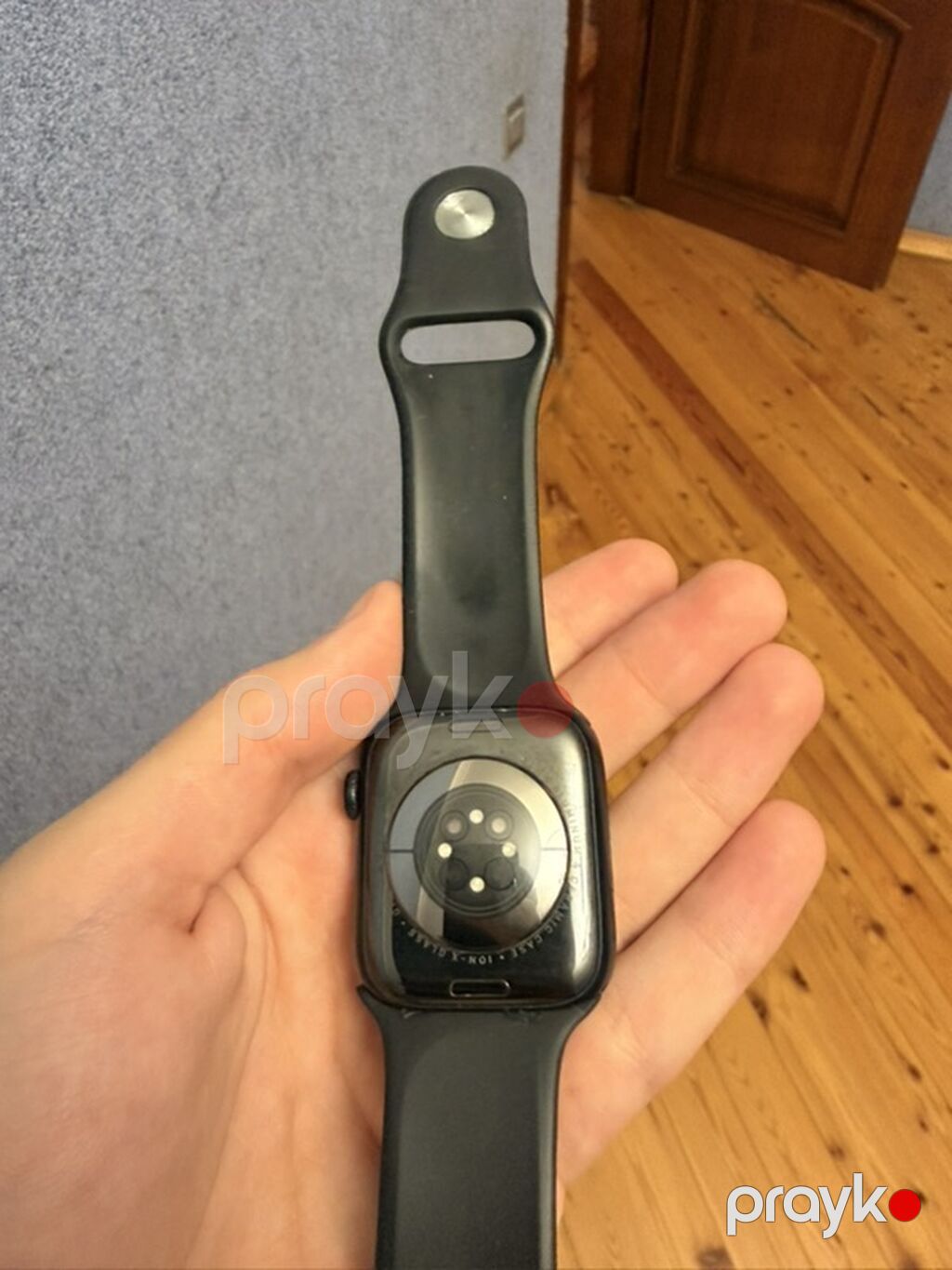 Apple Watch 8 (45mm) - Pil 96% -Səliqəli istifadə olunub Usta da — Ağıllı saatlar, Bakı (5)