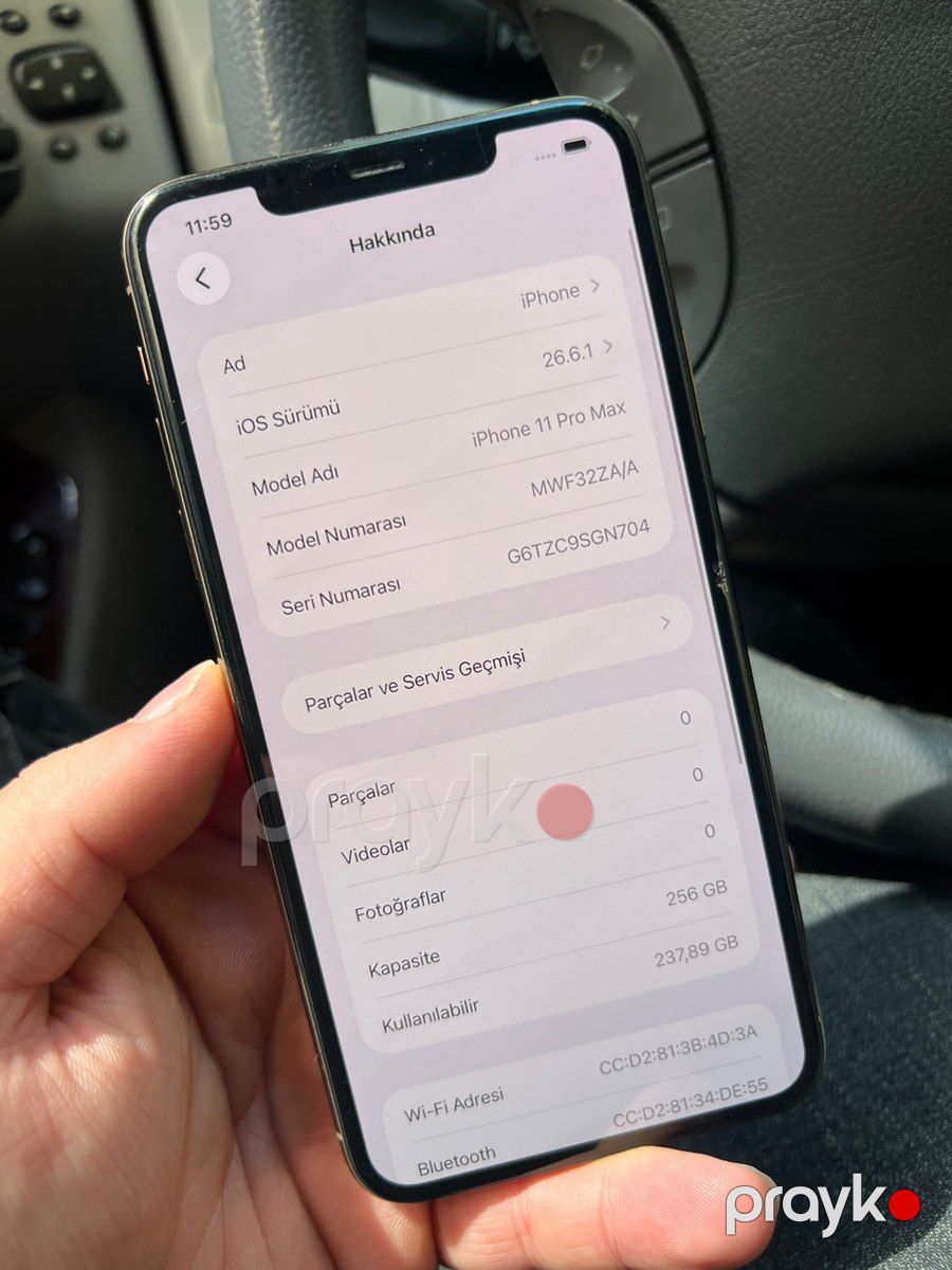 Apple iPhone 11 Pro Max Gold 256GB/4GB — Smartfonlar, Bakı (2)