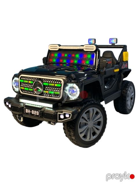 Uşaq elektrik avtomobili 4680, qara — Bakı
