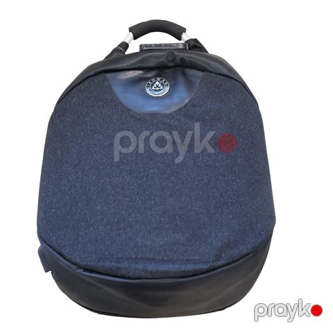 Məktəbli bel çantası Shopizone Anti-Theft, göy, poliester — Bakı