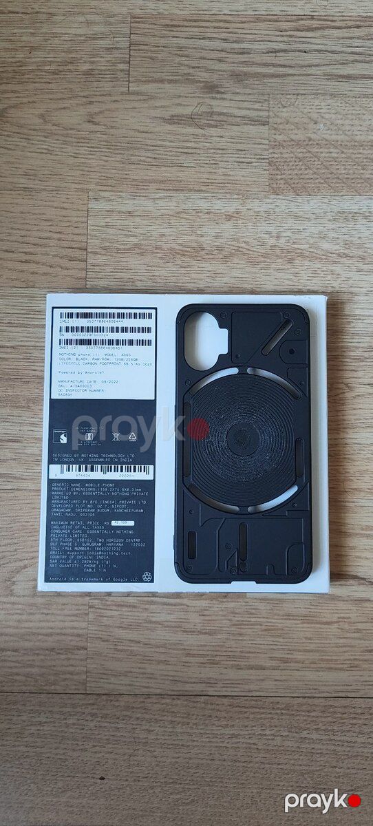 Nothing Phone (1) Black 256GB/12GB — Smartfonlar, Bakı (6)