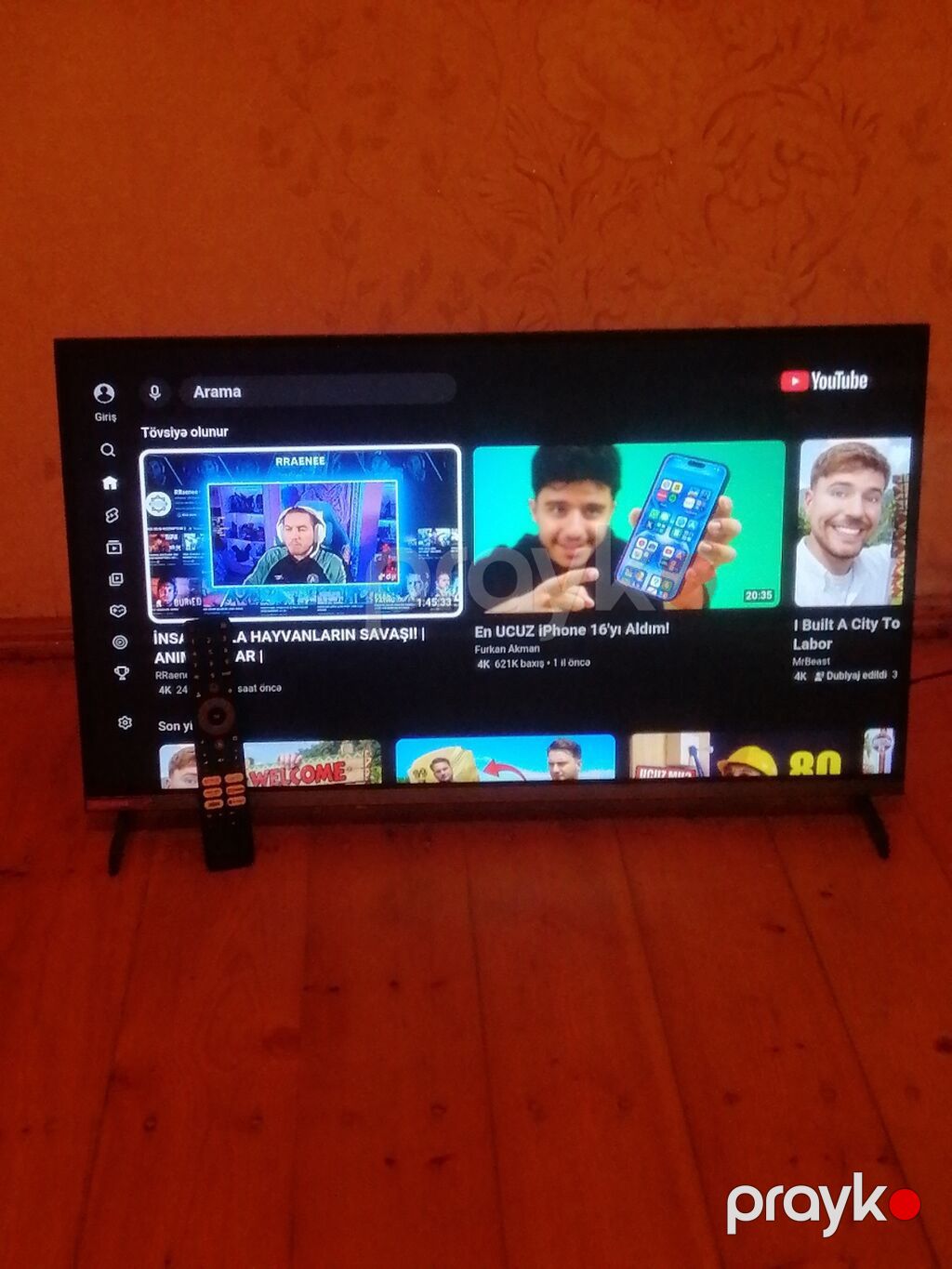 Smart TV (Google TV interfeysi) - Ekran ölçüsü: təxminən 32-32 düym — Televizorlar, Şəmkir (4)
