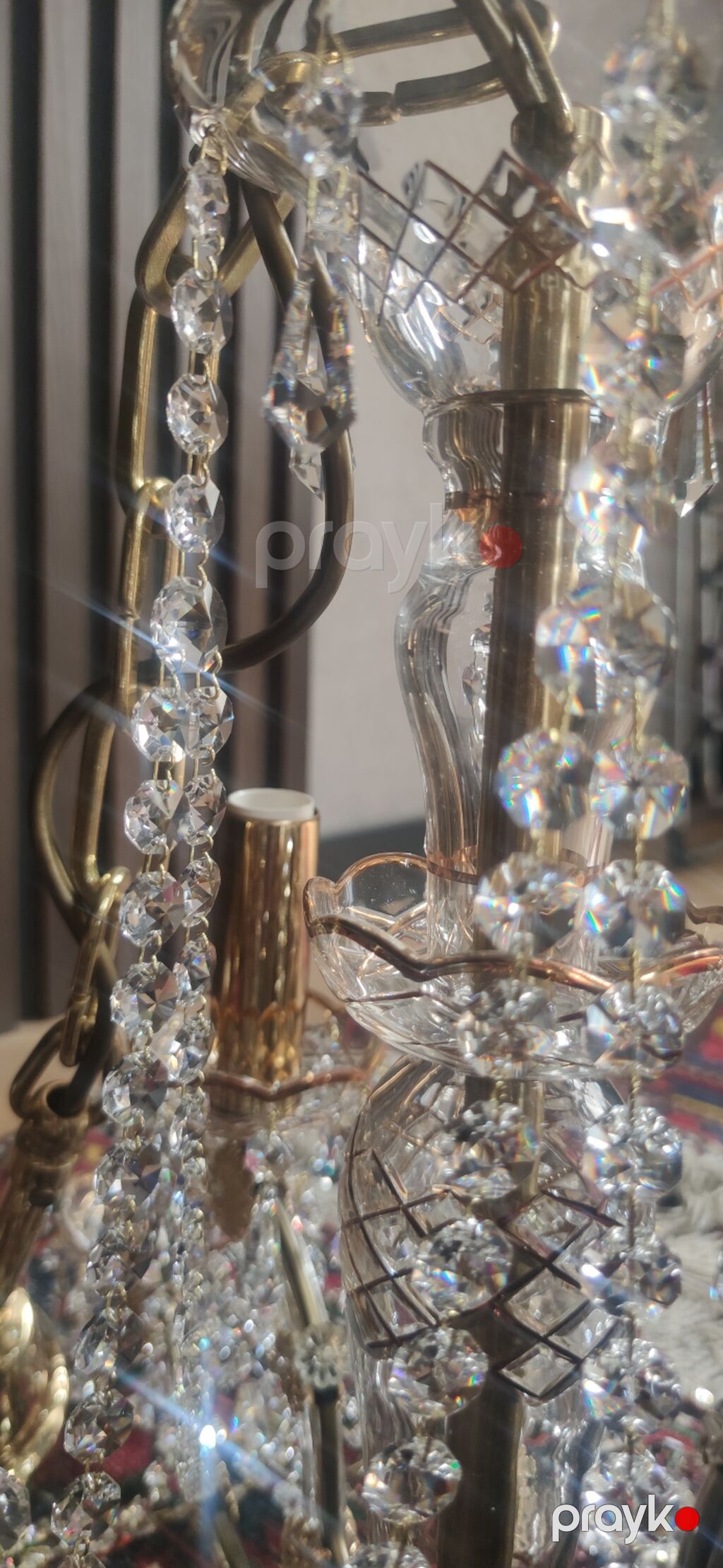 Çılçıraq, 10 və daha çox lampa, Xrustal — Tavan is?qlar? v? cilc?raqlar, Bakı (5)
