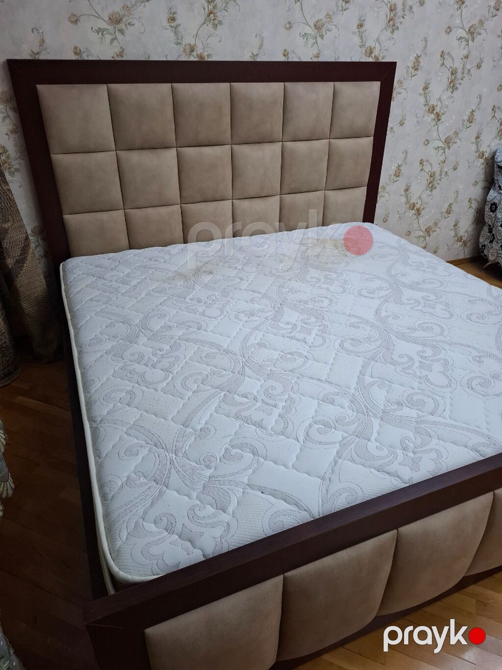 Çarpayı satılır matras birgə.Hər ikisi yeni kimidir.Matras en yüksek — Yataqlar, Bakı (2)