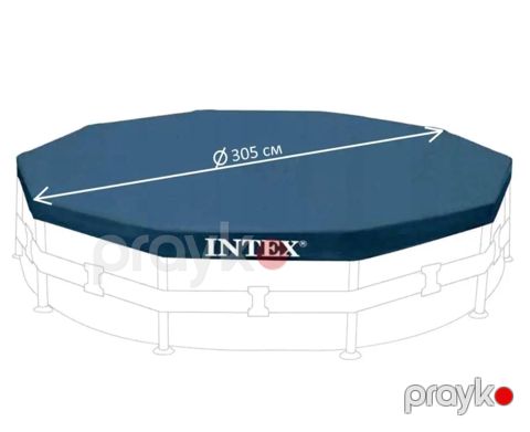 Karkaslı Hovuz üçün çadır Intex, 305sm — Bakı