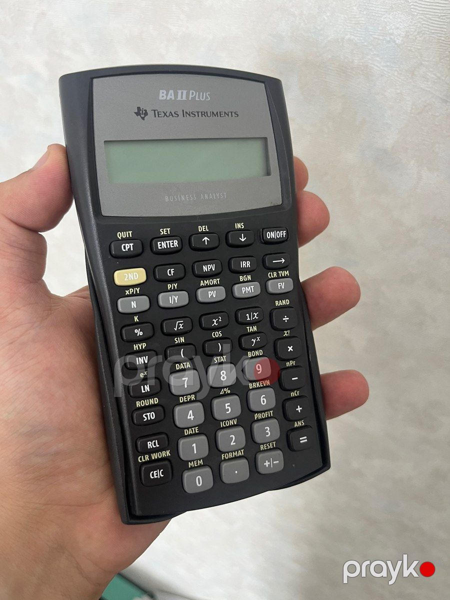 Texas Instruments Ba-ıı Plus hesablayıcı — Ofis texnikası və istehlak malları, Bakı (3)