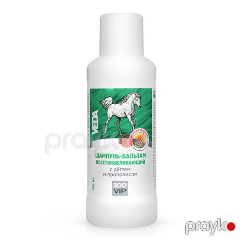 Atlar üçün şampun-balzam Veda ZooVip Bərpaedici 500 ml — Bakı