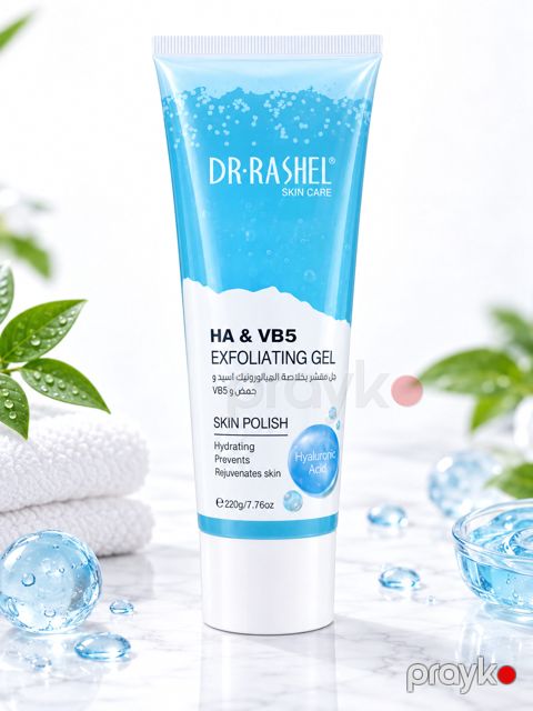 Üz üçün pilinq geli Dr.Rashel Hyaluronic Acid & Vitamin B5, 220 q — Bakı