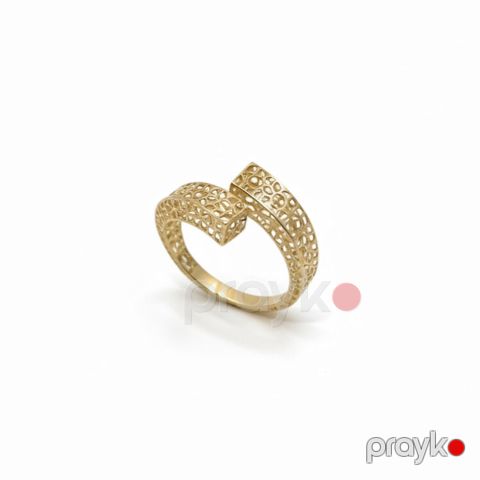 Üzük qadınlar üçün Azgold 10319, qızıl 585 əyar No Brand — Bakı